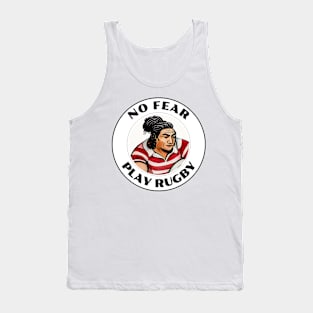 No Fear Play Rugby Tank Top